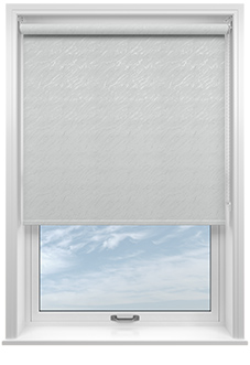 Rapture (Blackout), Mist Grey - Roller Blind